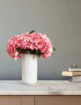 Artificial Hydrangea Bouquet (32 cm, Pink)
